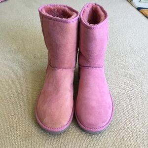 UGG Pink Winter Boots